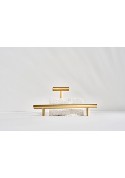 Rosa Mat Gold - Altın - Sarı Kulp 96 mm