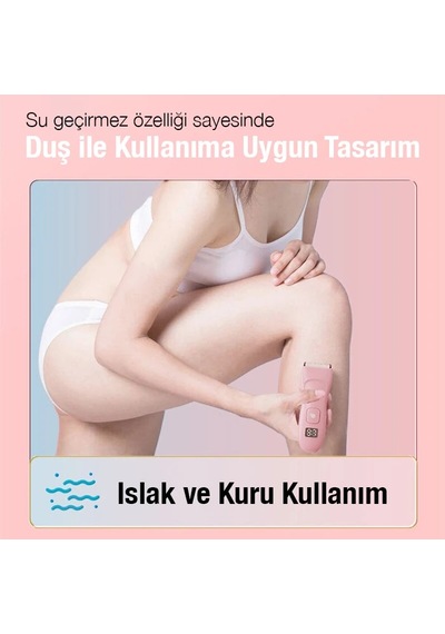 Su Geçirmez Dijital Göstergeli Saç Sakal Ve Vücut Tıraş Makinesi Siyah 3-6 Mm Ve 9-12 Mm Taraklı Mh-hs7904875927