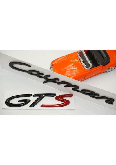 Porsche Cayman Gts Bagaj 3M 3D Abs Yazı Logo Amblem Seti (549183078)