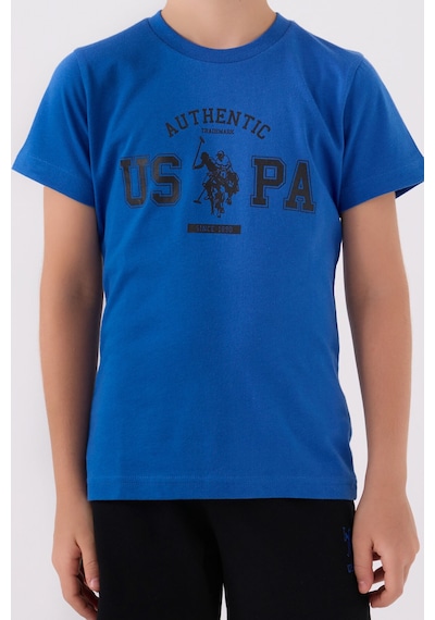U.S. Polo Assn. Erkek Çocuk Mavi Bermuda Takım 5274-43912 Mavi