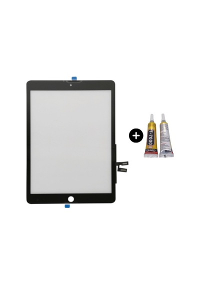 Apple Uyumlu iPad  9.nesil A2602-a2603-a2604-a2605 A Kalite Dokunmatik Siyah + B7000