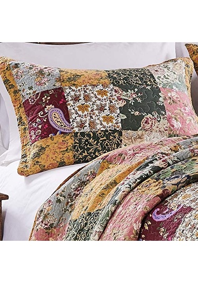 Grönland Home Antik Şık Otantik Patchwork Pamuklu Yorgan Seti Diğer