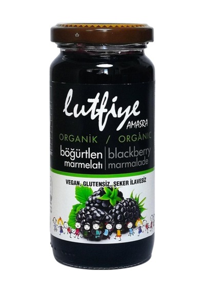 Lütfiye Organik Böğürtlen Marmelatı 280 G