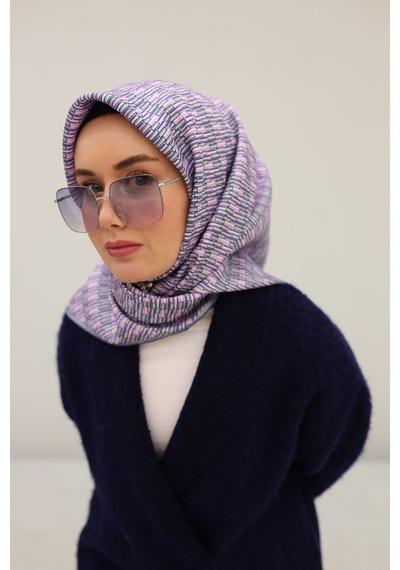 Silk Home Twill İpek Eşarp 11454-43 Saks, Pembe, Sisli Yeşil, Yeşil