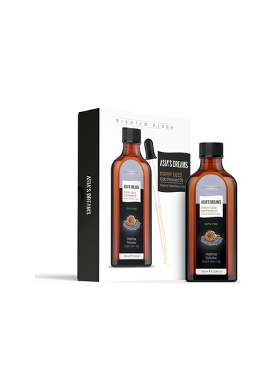 Asia's Dreams Haşhaş Tohumu Soğuk Sıkım Yağ 100ml