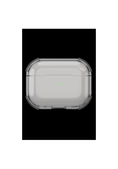 Apple Uyumlu Airpods 4 4.nesil /airpods 5 5.nesil Crystal Kılıf - Siyah Düz Renkli