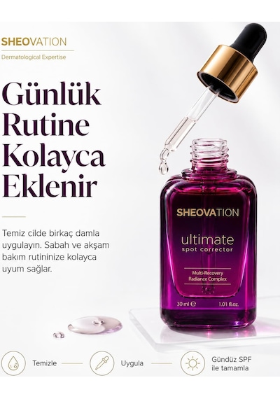 Leke Karşıtı Ve Aydınlatıcı C Vitamini Serum 30ml Arbutin, Tranexamic Asit, Niacinamide, Hyalüronik Asit - Gözenek Sıkılaştırıcı Etki