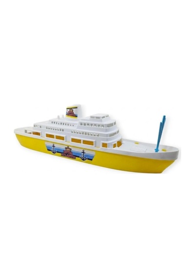 Transatlantik Yolcu Gemisi 45 Cm - Sarı 1 Adet