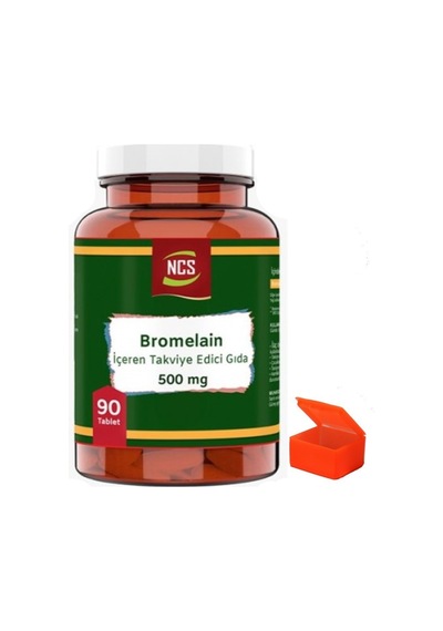 Ncs Bromelain 500 Mg 90 Tablet + Hap Kutusu