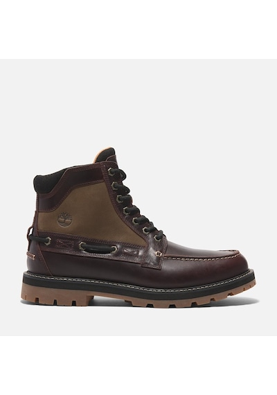 Timberland Britton Road Mid Lace Up Erkek Bot-33968 Koyu Kahverengi