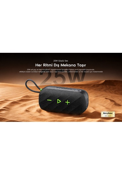 Oraimo Bluetooth Hoparlör Obs-680 Graphıte Black