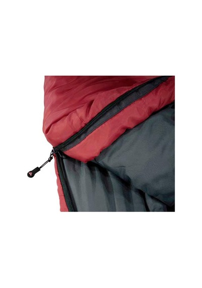 High Peak Tr 300 Sol Fermuarlı -16 C Uyku Tulumu - Kırmızı Çok Renkli