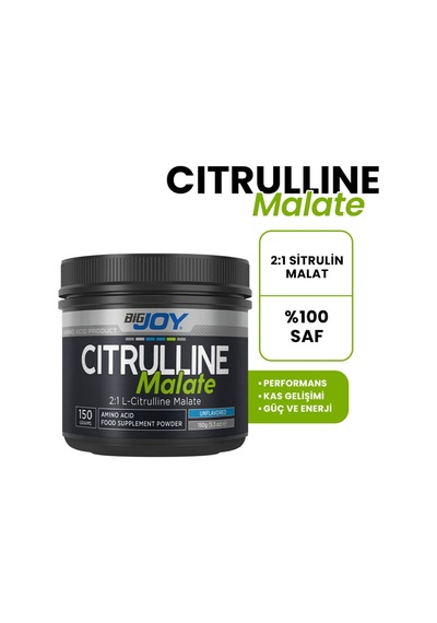 Citrulline Malate 144 Servis 150g Sitrulin Aminoasit Aromasız