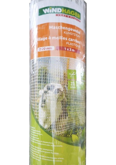 Plastik Beyaz Örgü Tel 3 1m