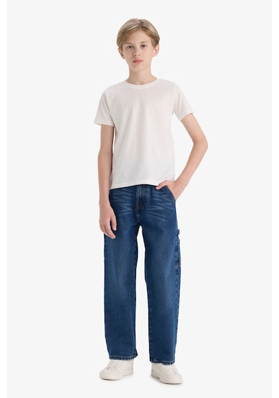 Defacto Mavi Erkek Çocuk Jean Pantolon F0457a8/nm28 Mavi