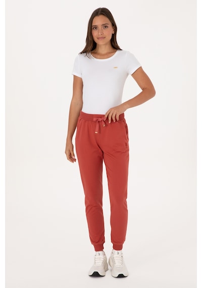 U.S. Polo Assn. Kadın Kiremit Jogger Eşofman Altı 50313584-VR026