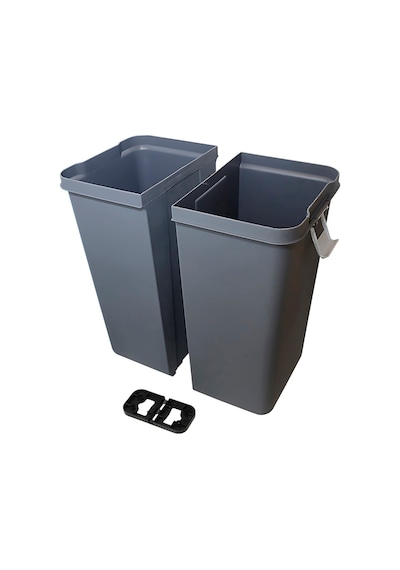 Technow Motek 28 Litre Mini Tasarım Geri Dönüşüm Ofis/ev/çalışma Antrasit