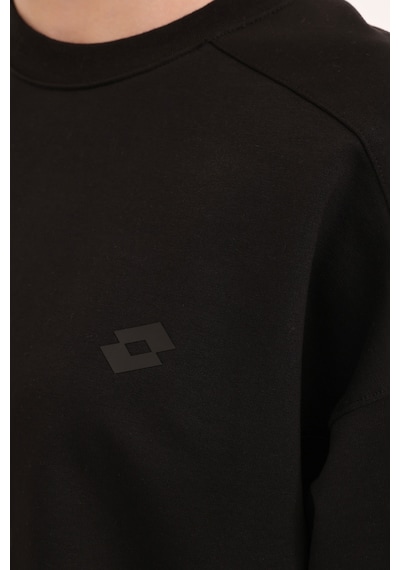 Lotto W-gıove C Neck Swt 4pr Siyah Kadın Sweatshirt Siyah