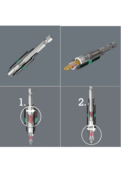 Wera Bit-Check 10 Torx Universal 2 Bits Seti 05057115001