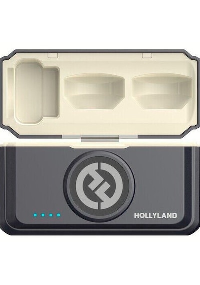 Hollyland Lark M2 Combo İkili Kablosuz Mikrofon Sistemi - Siyah