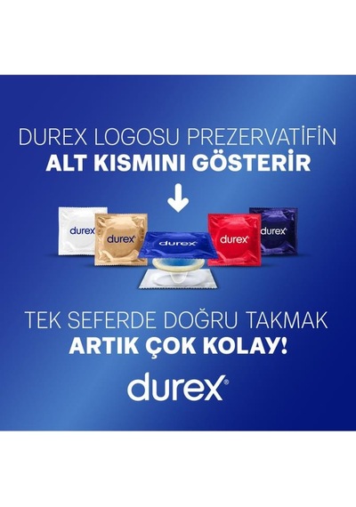 Durex Klasik Prezervatif 16lı + Aloe Vera Kayganlaştırıcı Masaj Jeli 200 Ml