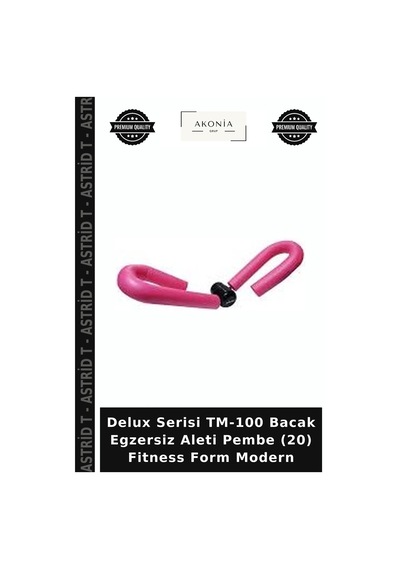 Delux Serisi Tm-100 Bacak Egzersiz Aleti Pembe 20 Fitness Form Modern