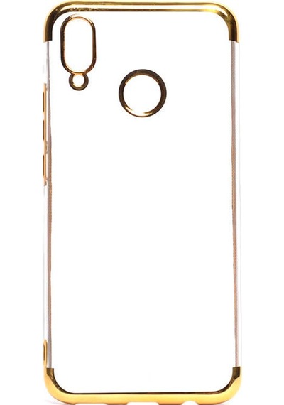 Huawei P Smart Plus Kılıf Zore Dört Köşeli Lazer Silikon Kılıf