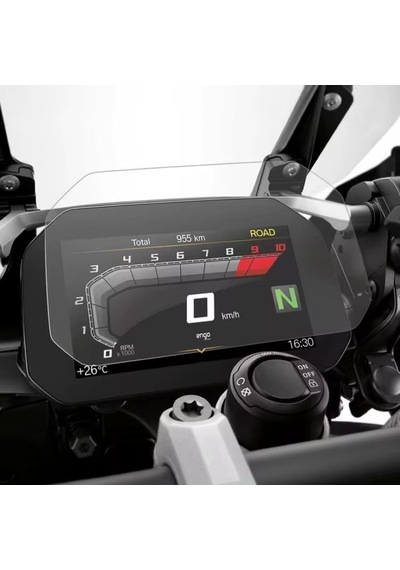 Bmw R 1250 Gs Adventure İle Uyumlu Mat Ekran Koruyucu, Motosiklet Dijital Gösterge Paneli İçin Parlama Ve Yansıma Önleyici, 9h Nano Cam 6.5 İnç Belirtilmemiş