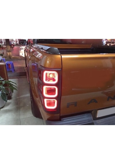 Ducki Ford Ranger 2012-2022 Ledli Stop Çerçevesi
