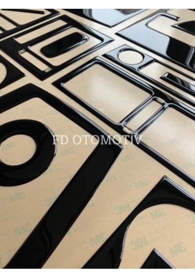 Fiat Albea, Palio Maun Kaplama Piano Black Renk