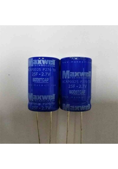 Bcap0025p270t0101 25f 2.7v 15x25 Maxwell Kondansatör 2 Adet