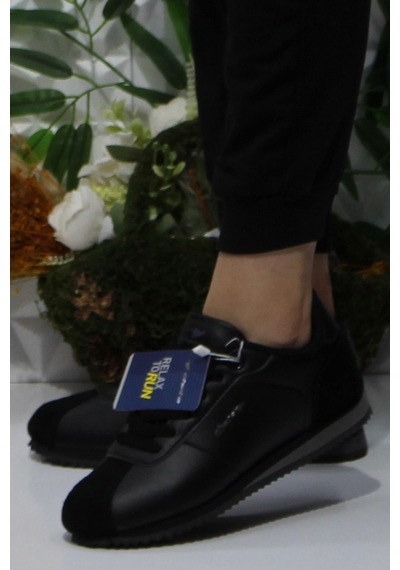 Fort Cheta Cortona Siyah Rahat Kadın Erkek Sneakers Spor Ayakkabı 001
