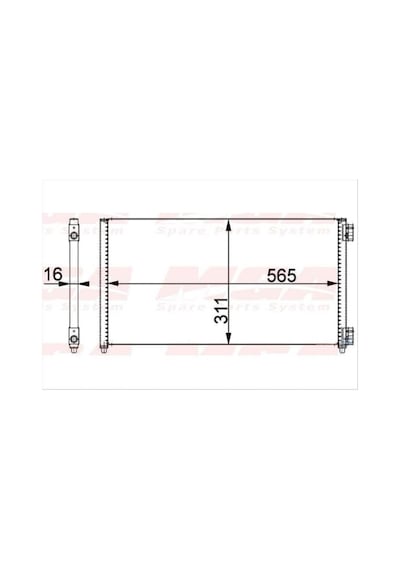 Klima Radyatoru- Fiat: Doblo "1.3-1.9 Jtd" 03-10 - -82400