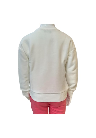 Benetton Kız Çocuk Ekru Sweatshirt Ekru