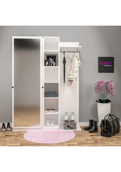 Sahara Portmanto Mdf Sis Gri Sahara Portmanto Mdf Sis Gri