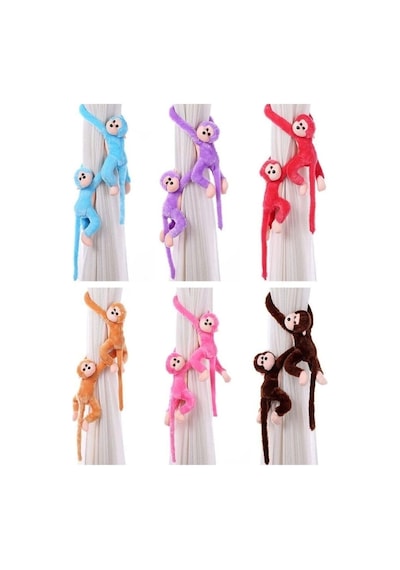 Peluş Maymun Maymun Peluş 50cm Mavi