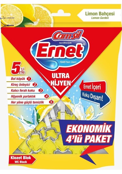 Klozet Bloğu Limon Bahçesi 4lü Paket X 6 Adet