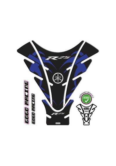 Yamaha R25 2019 Tank Pad 005