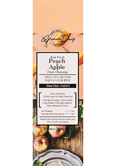 Day Şeftali Ve Elma Özlü Derinlemesine Temizleyici Köpük Fresh Peach Foam Cleanser