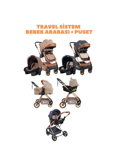 Yeni Doğan Çeyiz Seti Bebek Arabası + Anne Yanı Beşik + Yürüteç +salıncak+ Ana Dizi Altın Yeni Doğan Çeyiz Seti Bebek Arabası + Anne Yanı Beşik + Yürüteç +salıncak+ Ana Dizi Altın
