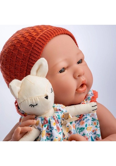 Berenguer Boutique Oyuncak Bebek 38 Cm - Kiremit Hırka Ve Kedili