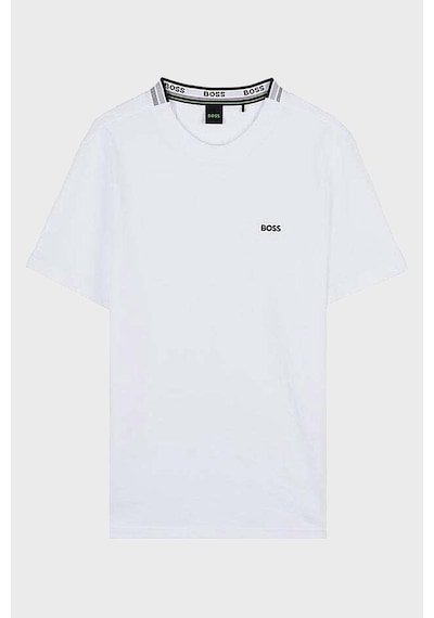 Boss % 100 Pamuk Regular Fit Bisiklet Yaka T Shirt Erkek T Shirt 50575207 100 Beyaz