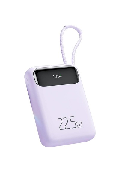 Mcdodo Mc-3245 22.5w Pd+qc 10000 Mah Powerbank & Type-c Şarj Kablosu - Mor