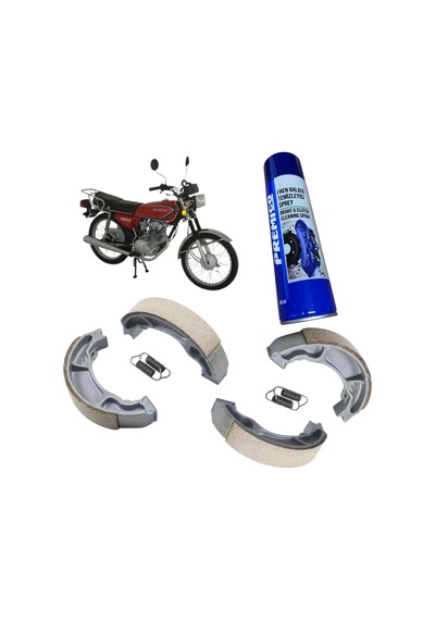 Mondial Agk 125 Cg125 Ön Arka Fren Balatası Balata Sprey