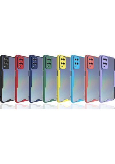 Oppo A54 4G Kılıf Zore Parfe Kenarları Pastel Renk Silikon Kılıf