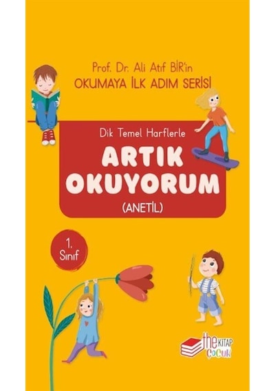Dik Temel Harflerle Artık Okuyorum Anetil 10 Kitap / Lydia...