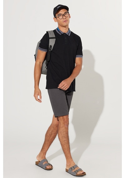 Ac&Co / Altınyıldız Classics Erkek Antrasit Slim Fit Dar Kesim Armürlü %100 Pamuk Casual Chino Şort 4A0222200007Atr56 Antrasit Ac&Co / Altınyıldız Classics Erkek Antrasit Slim Fit Dar Kesim Armürlü %100 Pamuk Casual Chino Şort 4A0222200007Atr56 Antrasit