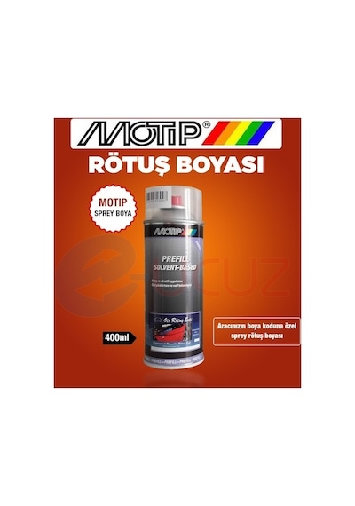 Motip Opel Kod:g80 Güntaşı Sarı Rötuş Sprey Boyası 400ml