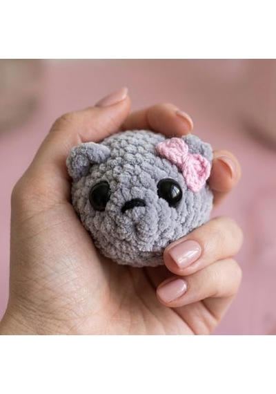Hamster Amigurumi Tığ Kiti Örgü Seti Diğer