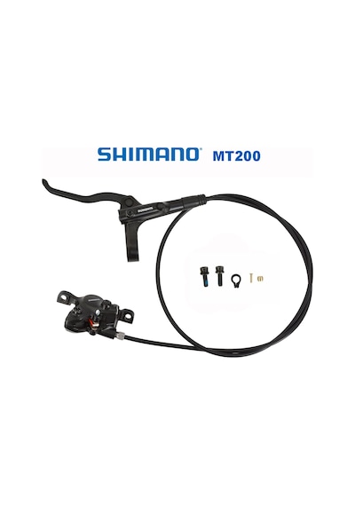 Shimano 1000mm Bl-mt200+br-mt200 Ön Hidrolik Disk Fren Seti Siyah